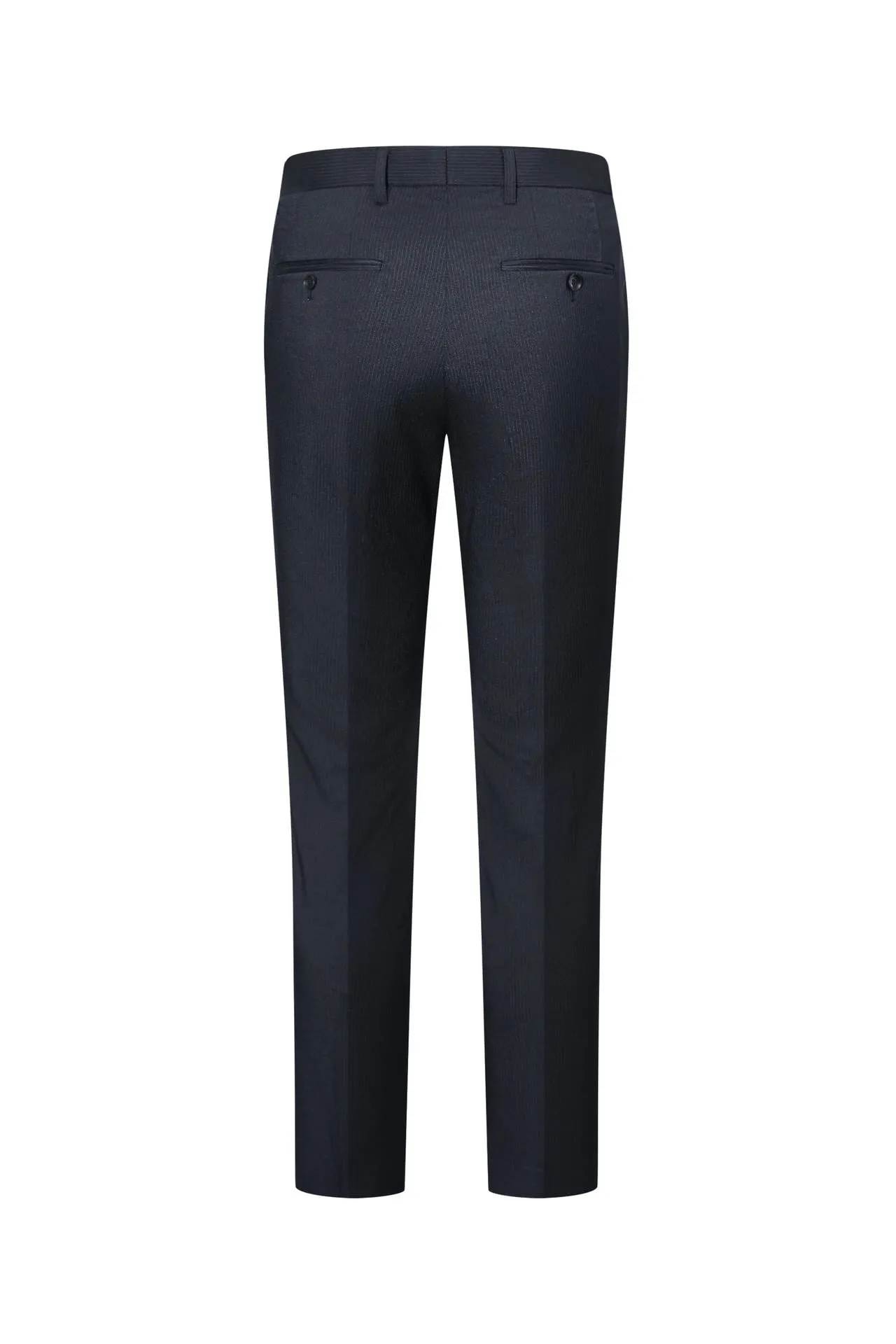 Blended Stretch Stripe Suit Pants  in Tailored Fit