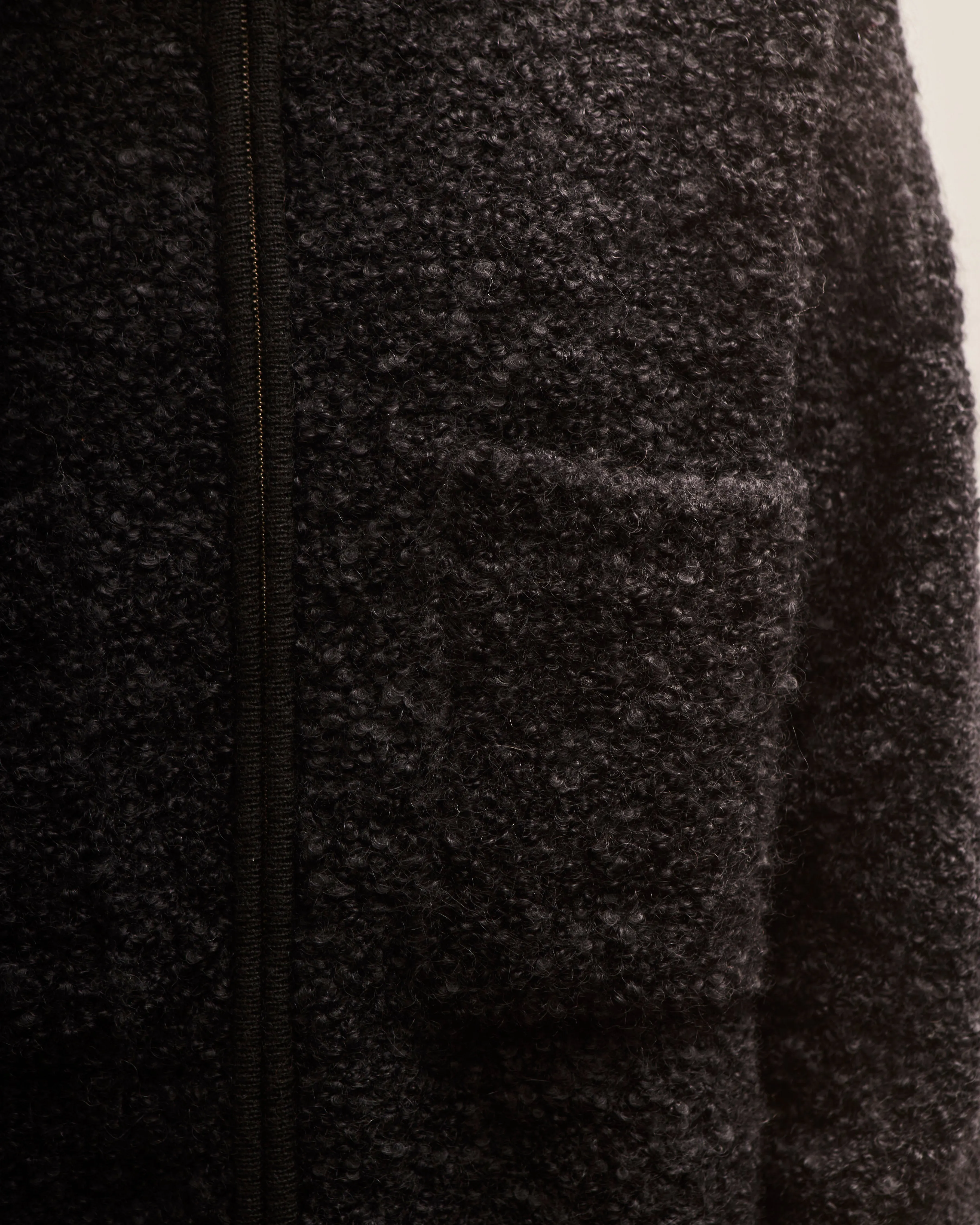 Cordera Wool & Mohair Jacket, Black