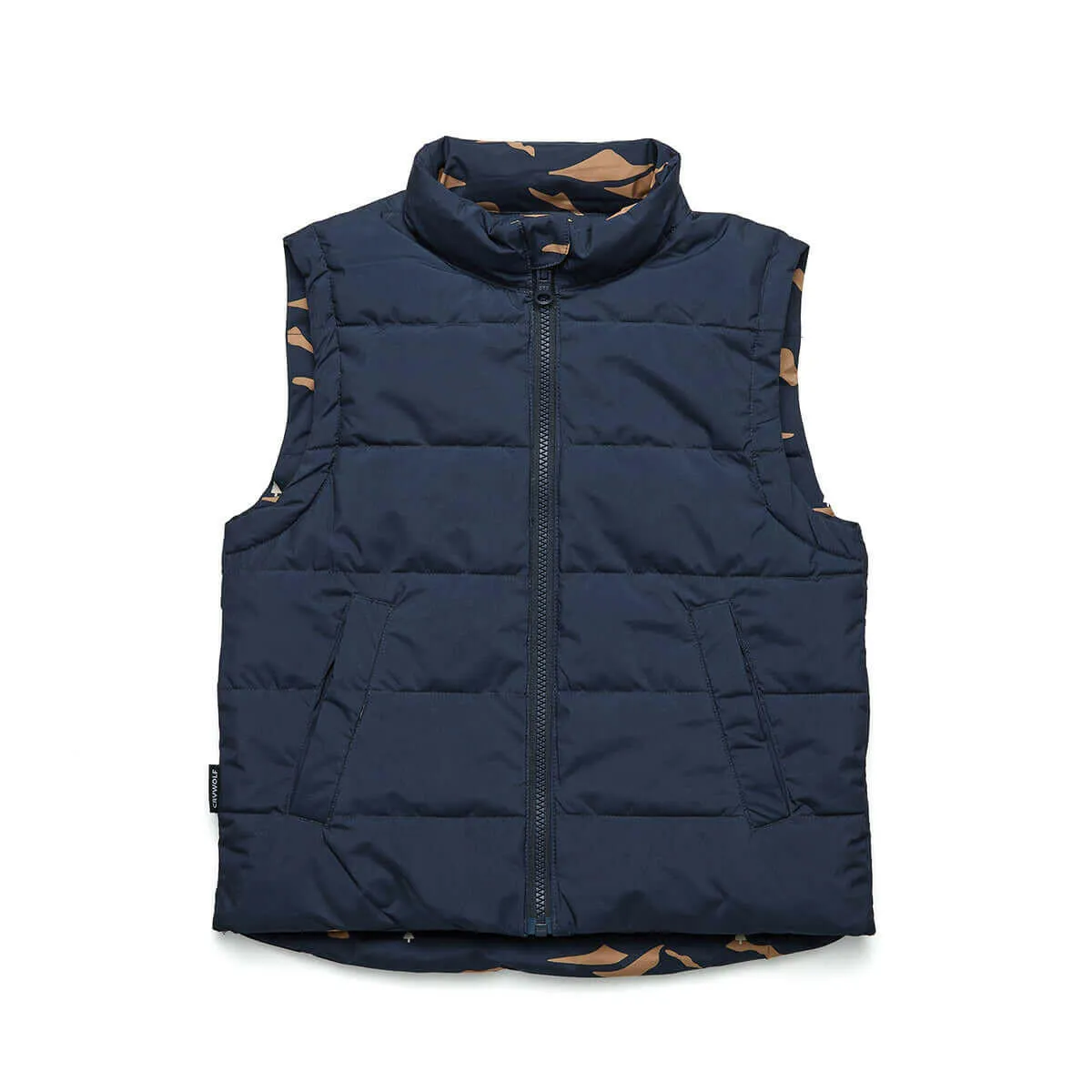 Crywolf Reversible Vest Great Outdoors