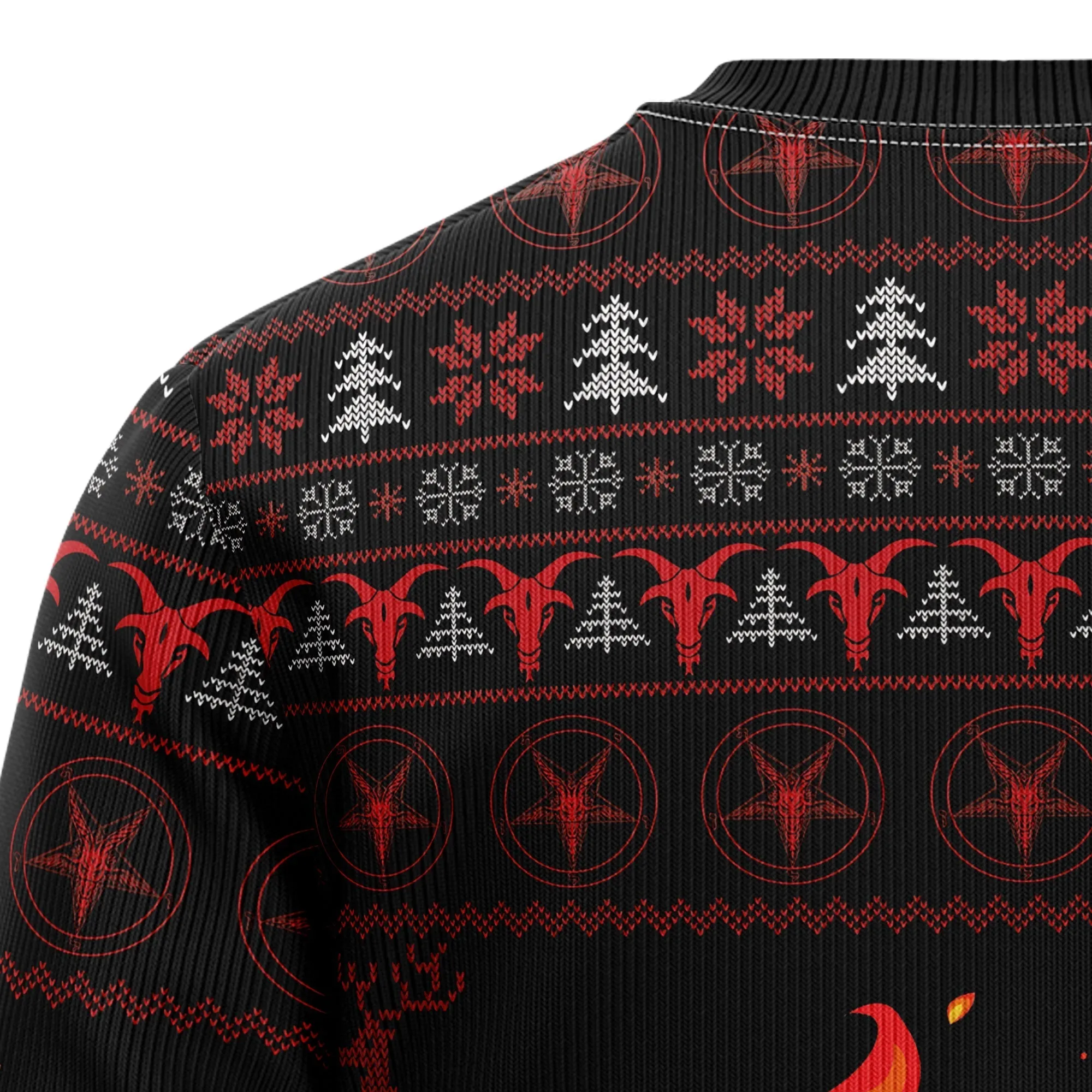 Ugly Sweater JulesRoche All-Over-Print 60% Cotton Knit