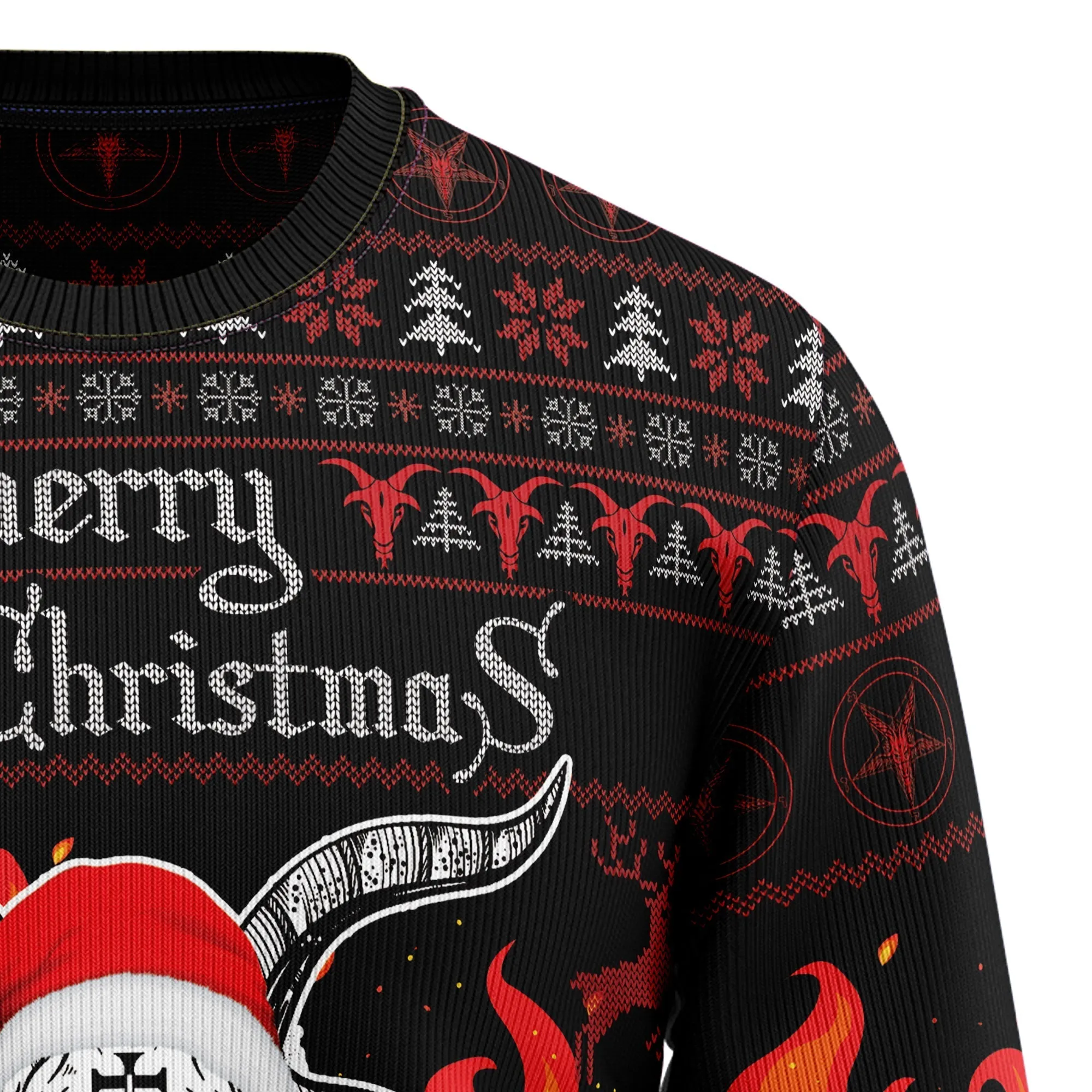Ugly Sweater JulesRoche All-Over-Print 60% Cotton Knit