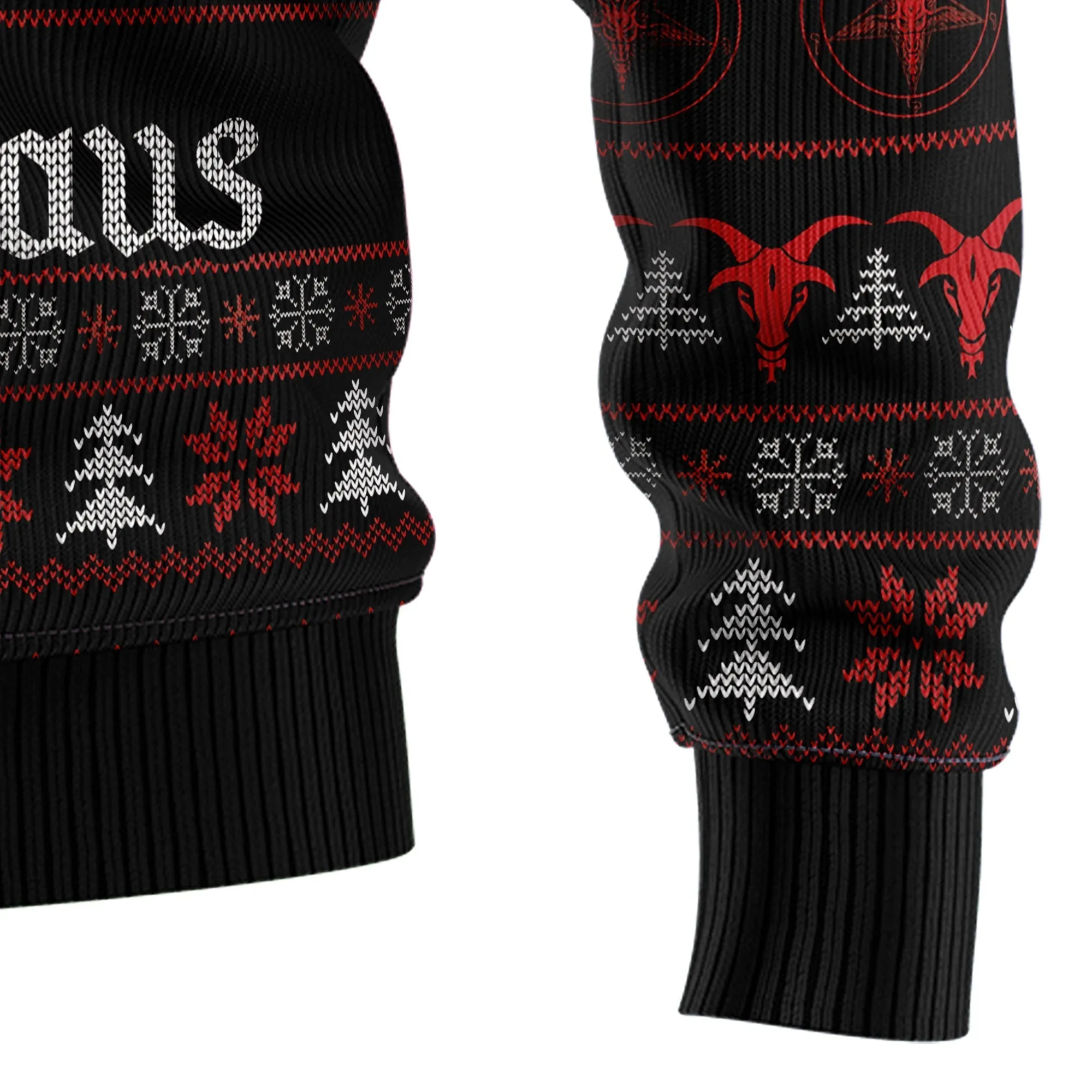 Ugly Sweater JulesRoche All-Over-Print 60% Cotton Knit