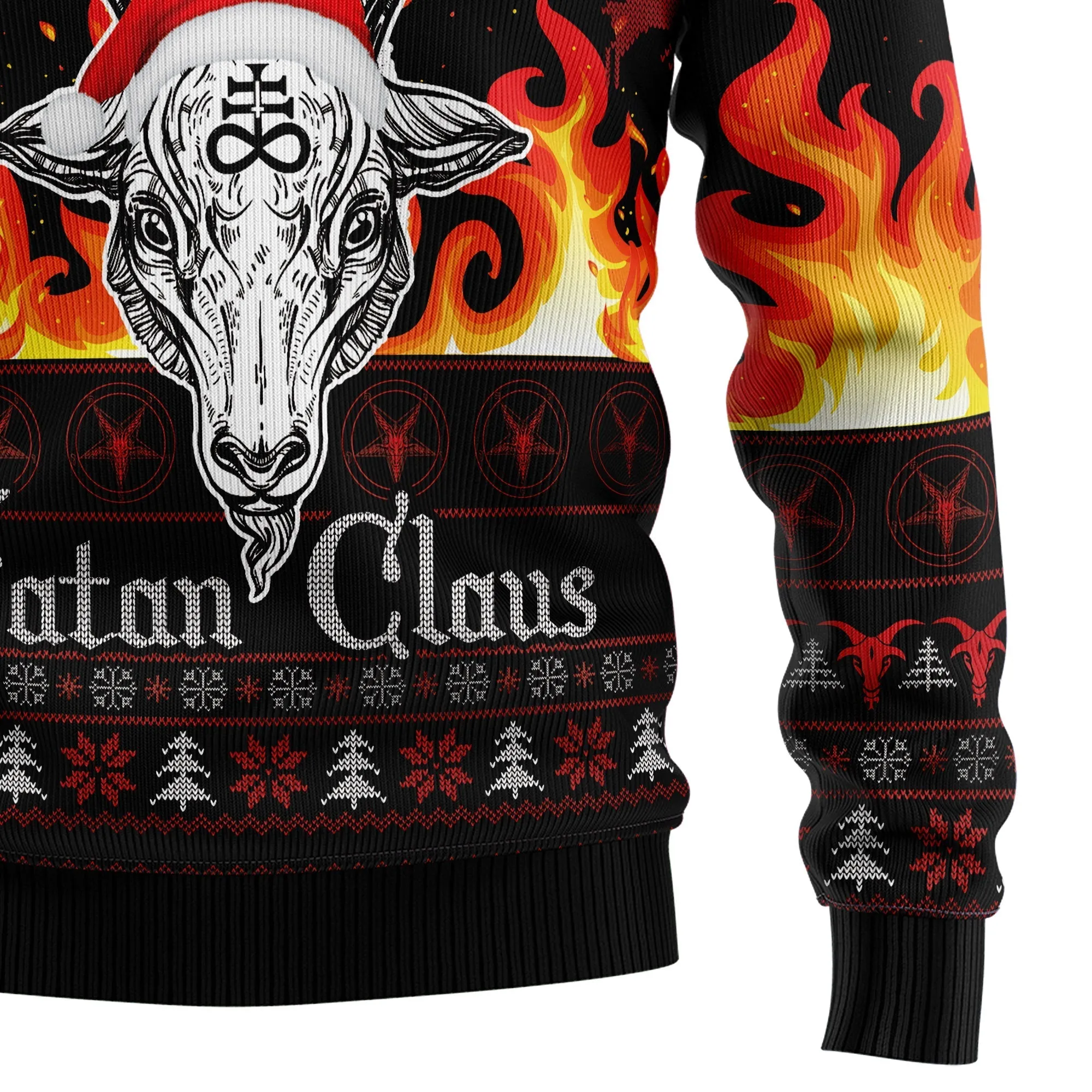 Ugly Sweater JulesRoche All-Over-Print 60% Cotton Knit