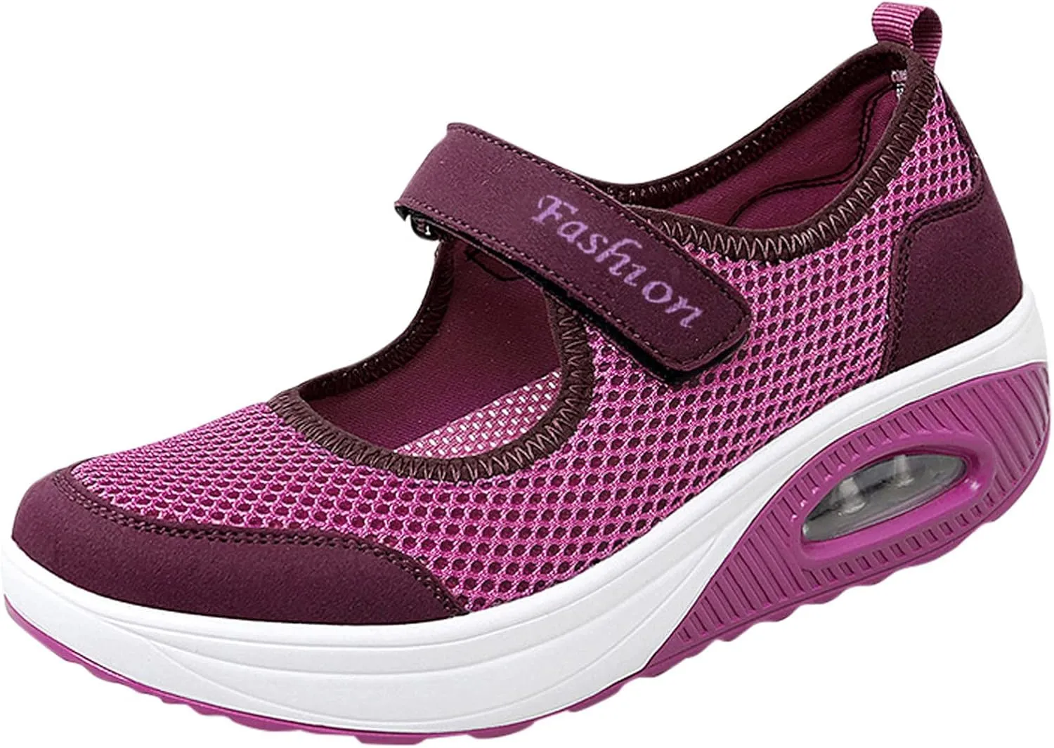 Women's Air Walking Shoes Orthopedic Diabetic Breathable with Arch Support Sneakers Casual Platform Mesh Sandals