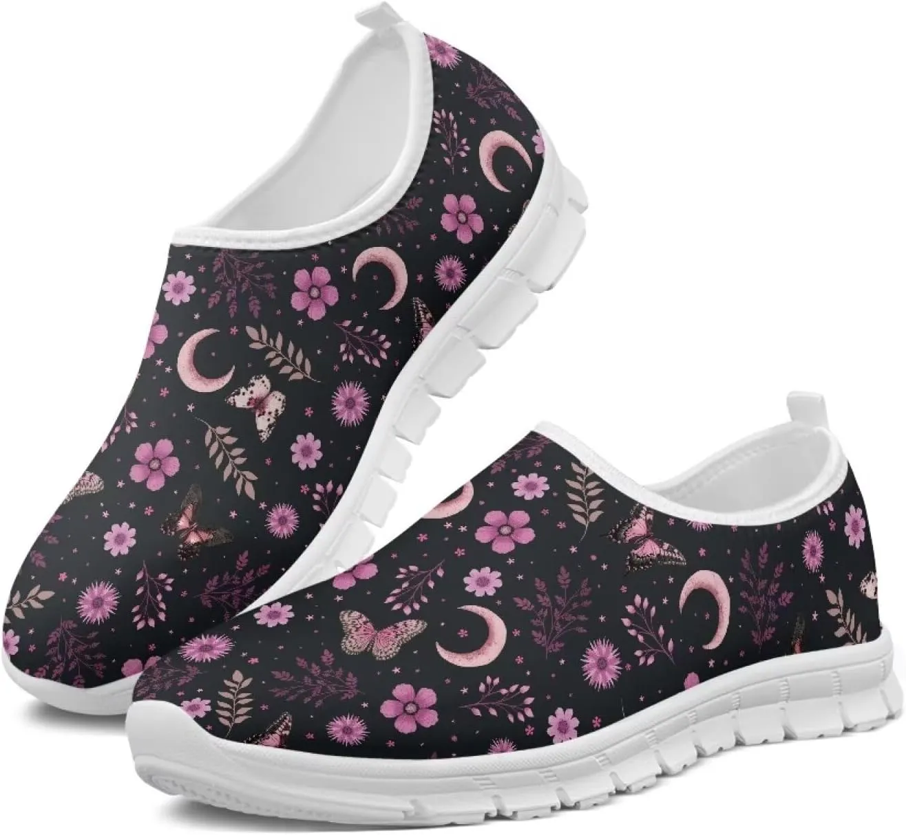 Women's Slip On Loafers Lightweight Comfortable Casual Workout Shoes for Yoga Tennis Running Sneakers